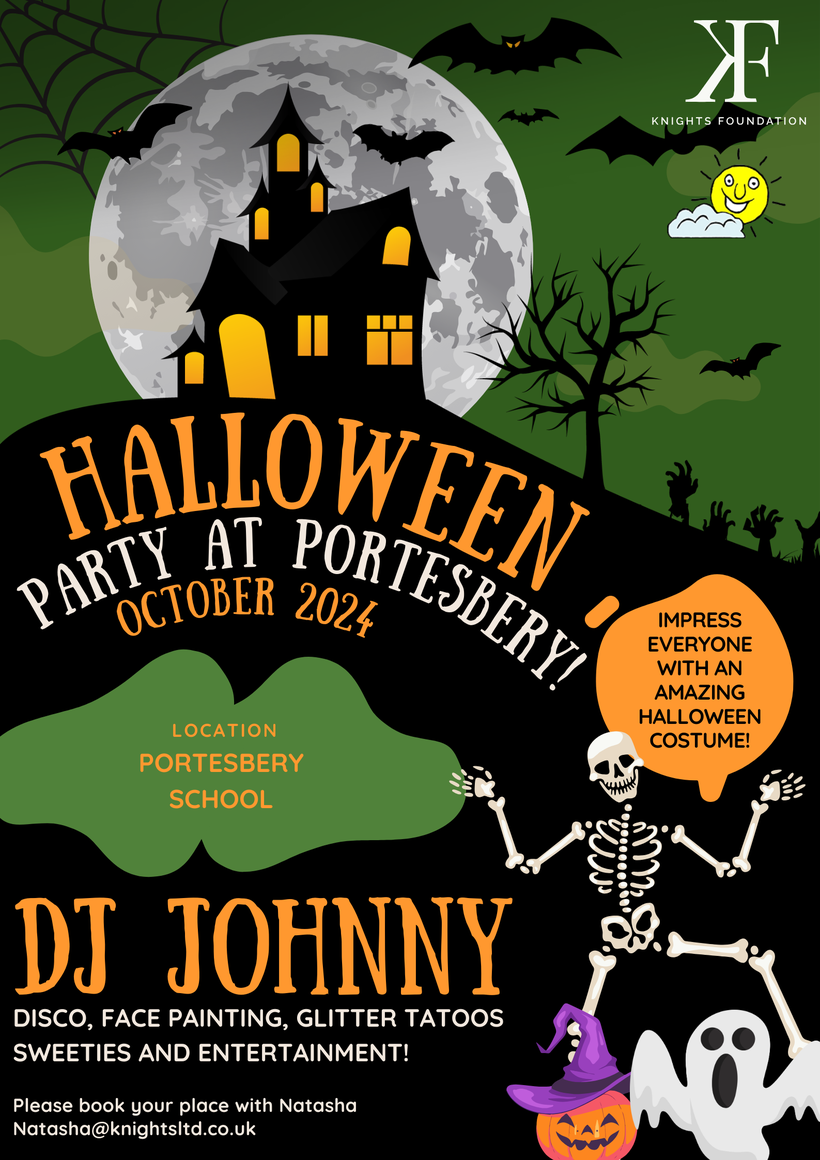 Portesbery Halloween Party October 2024 Knights Foundation